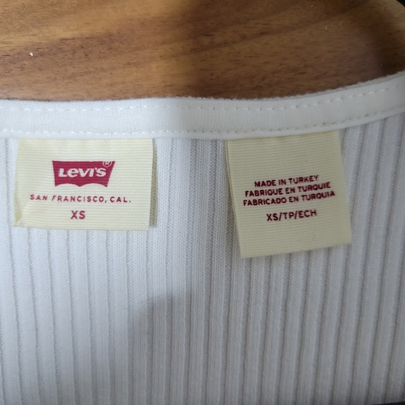 Cropped button down top - Picture 5 of 5